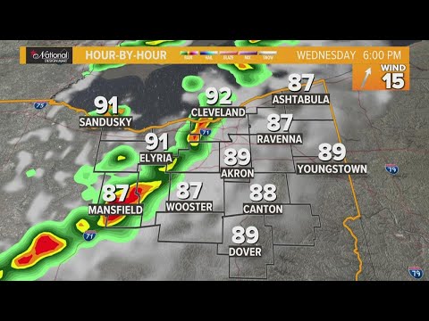 Strong storms possible
