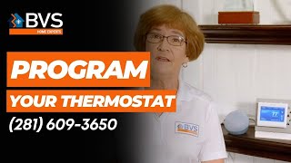 PROGRAM YOUR THERMOSTAT