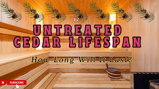 How Long Does Untreated Cedar Last Lifespan, Durability & Expert Tips!