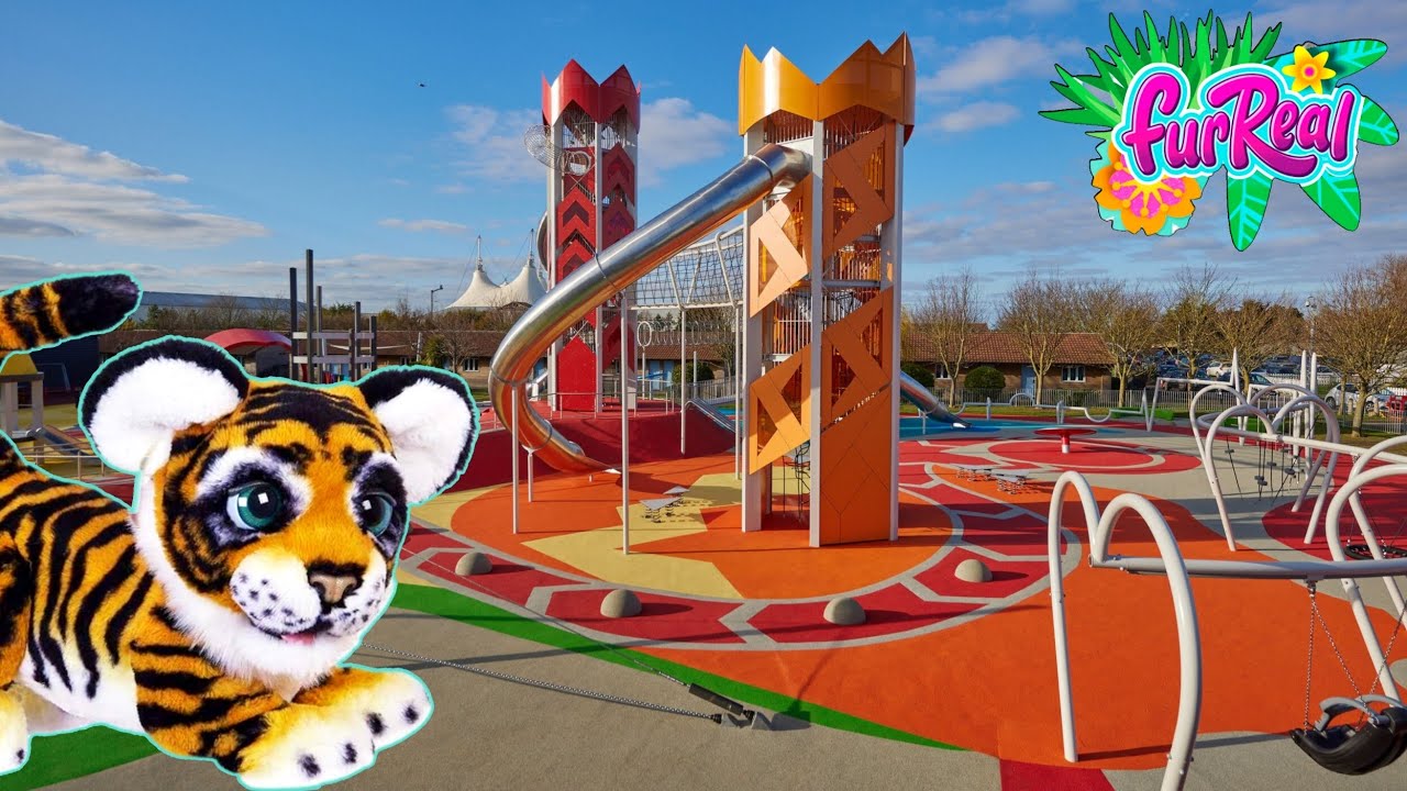 FurReal Tyler the tiger at Butlin's Skegness Skypark || SparkleGlitz ...