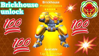 Brickhouse unlock🤩🤩🤩🤩, let's have some fun, Mech arena