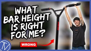 How To Choose The Best Scooter Bar Height │ The Vault Pro Scooters