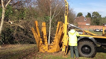 Practicality Brown - Tree moving with Big John 1.6M Tree Spade