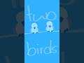 Two birds on a wire artist art animation