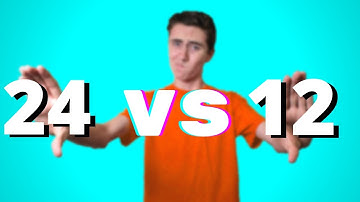 24 fps VS 12 fps for STOP MOTION!