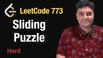 Sliding Puzzle - Leetcode 773 - Python