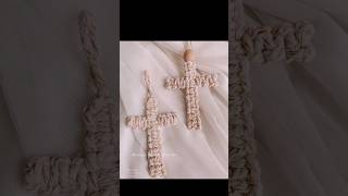 Macrame Cross Tutorial Diy Craft