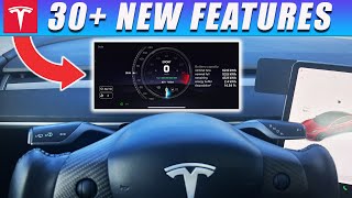 Tesla Model 3/Y NEW Hidden Features  Battery Degradation + Instrument Cluster + S3XY Buttons