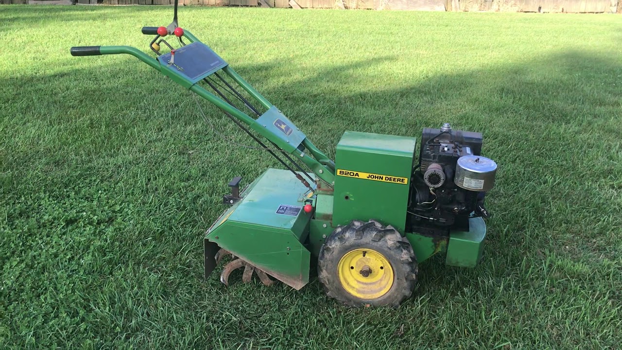 John Deere 820a Tiller You