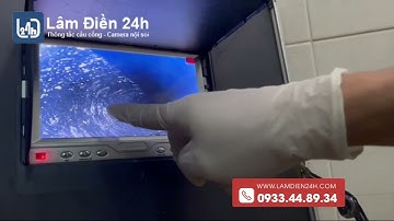 Thông tắc nhà tắm bị nghẹt, camera nội soi kiểm tra đường ống sạch tưng | PHẦN 2