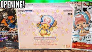 UNBOXING THE  ONE PIECE EXTRA BOOSTER BOX! (EB-01 Memorial Collection)