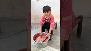 Anaya ke seth prank hu gaya😂papa ne popat kar diya anaya ka🥕🤣 #funny #anayavideo #anaya