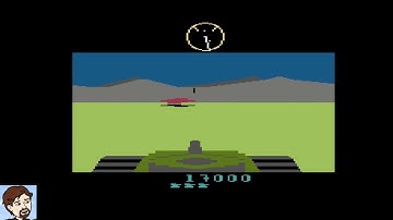 Atari 2600 - Battlezone © 1983 Atari - Gameplay