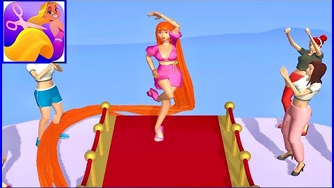 Hair Challenge Gameplay All Levels 1-5 (iOS/Android)