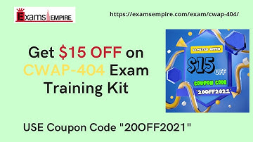 CWAP-404 Real Training Guide by ExamsEmpire.com