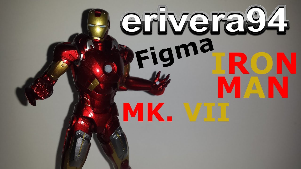 Max Factory - figma　217 アイアンマン　マーク7　美品　マックスファクトリー Figma Avengers Iron Man Mark 7 Figure Review Max Factory