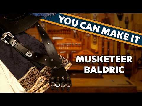Make a Musketeer Baldric with Chuck Dorsett | Weaver Leather Supply