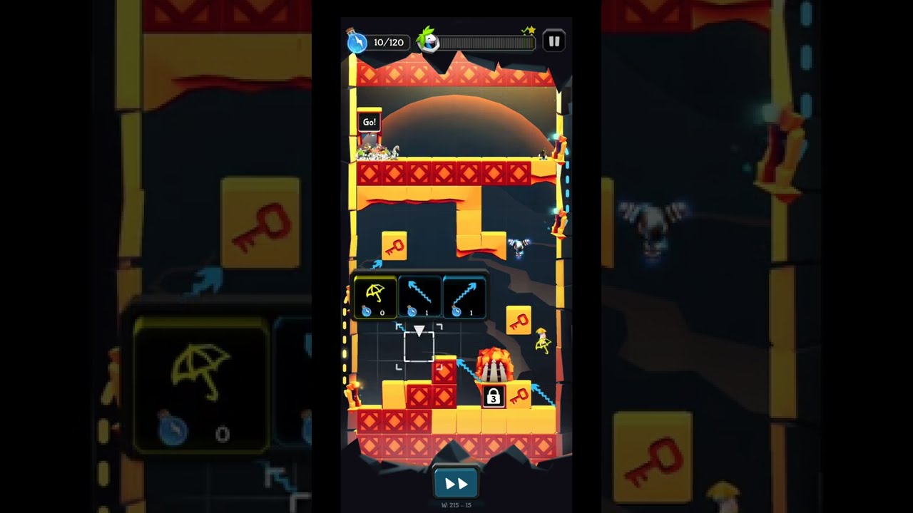 Lemmings - W: 215-15 Walkthrough - YouTube
