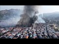 Крупный пожар в Малайзии разрушает сотни домов, тысячи эвакуированы