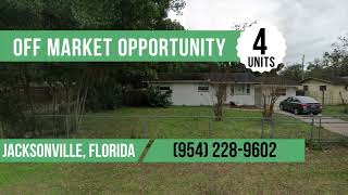4 UNITS IN JACKSONVILLE, FLORIDA 32244