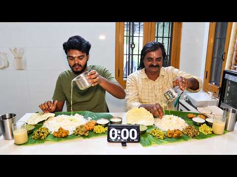 Puratasi Biggest Veg Thali Eating Challenge 🔥 | Traditional Vegetarian Feast | Saturday viratham |