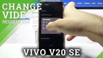 How to Change Video Resolution on VIVO V20 SE - Set Up Recording Quality