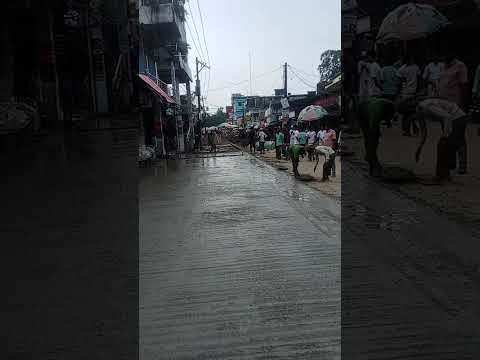 কানাইঘাট বাজারের বন্দ তাকা রাস্তার কাজ সুরু হয়েছে #কানাইঘাট