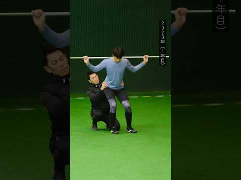 【巨人】1年目の堀田賢慎選手と6年目の堀田賢慎選手 #shorts #baseball #sports #ジャイアンツ #巨人 #プロ野球