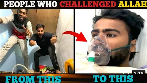 WHAT HAPPENS TO THOSE WHO CHALLENGE ALLAH (SWT) | ISLAMIC EDITS