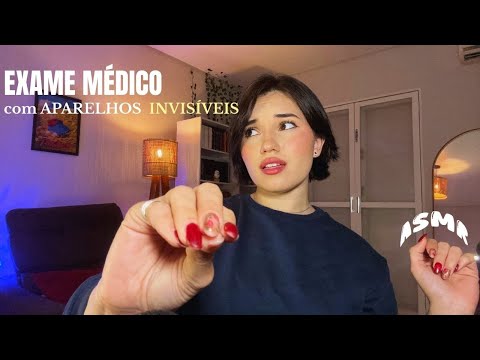 ASMR EXAME MÉDICO COM APARELHOS INVISÍVEIS l Clínica clandestina de cuidados