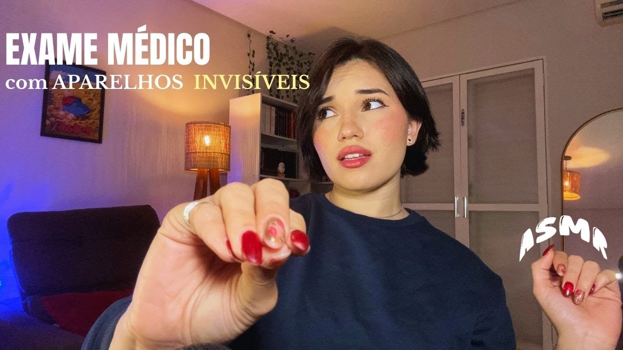 ASMR EXAME MÉDICO COM APARELHOS INVISÍVEIS l Clínica clandestina de cuidados