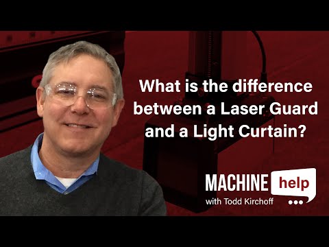 What is the difference between a Laser Guard and a Light Curtain? | Machine Help