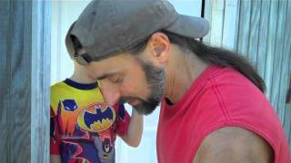 BUILDING A WOODEN GEODESIC DOME -PART 4 - WOOD TREATMENT