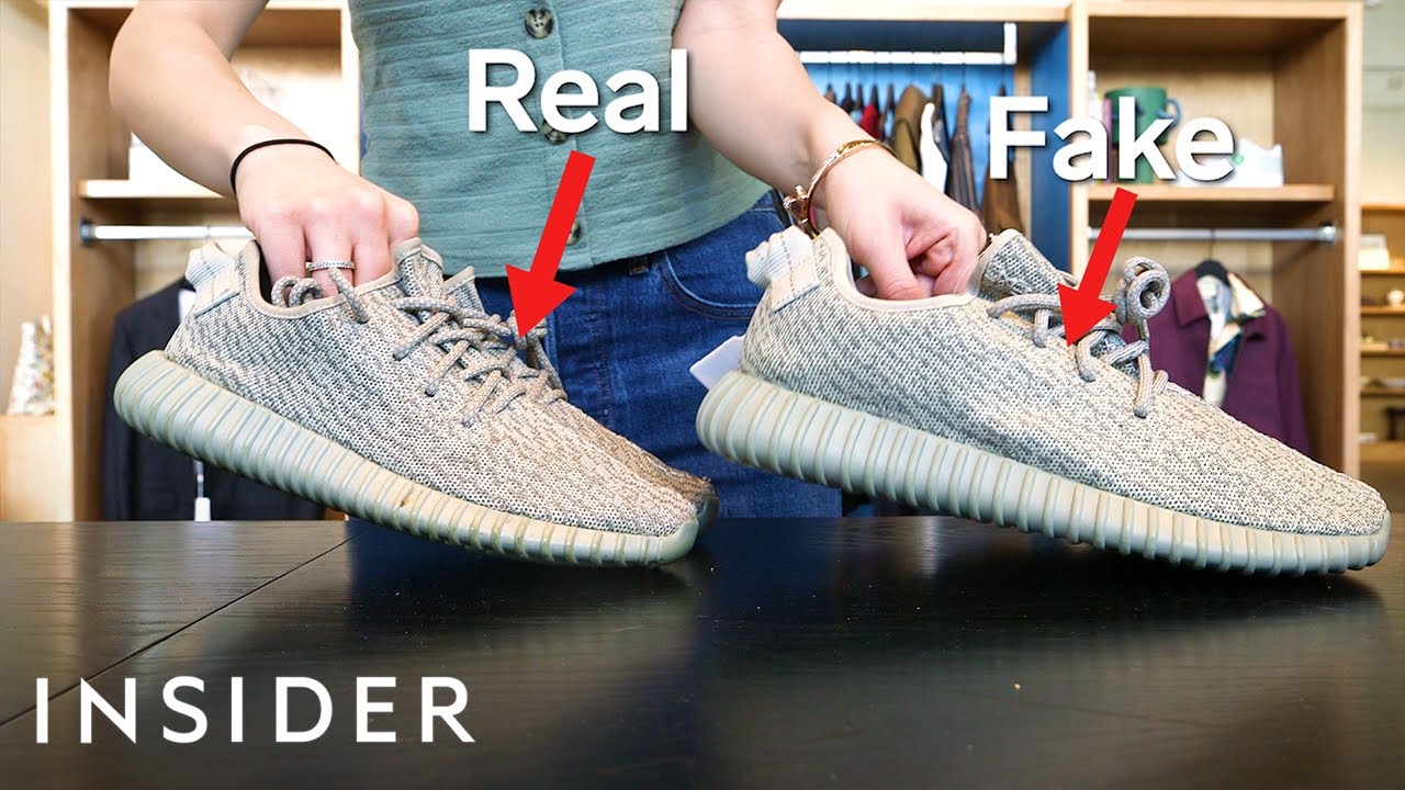 How To Spot Fake Sneakers - YouTube