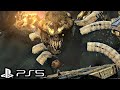 God of War Ascension (PS5) - Kraken Final Boss Fight & Ending (4K 60FPS)