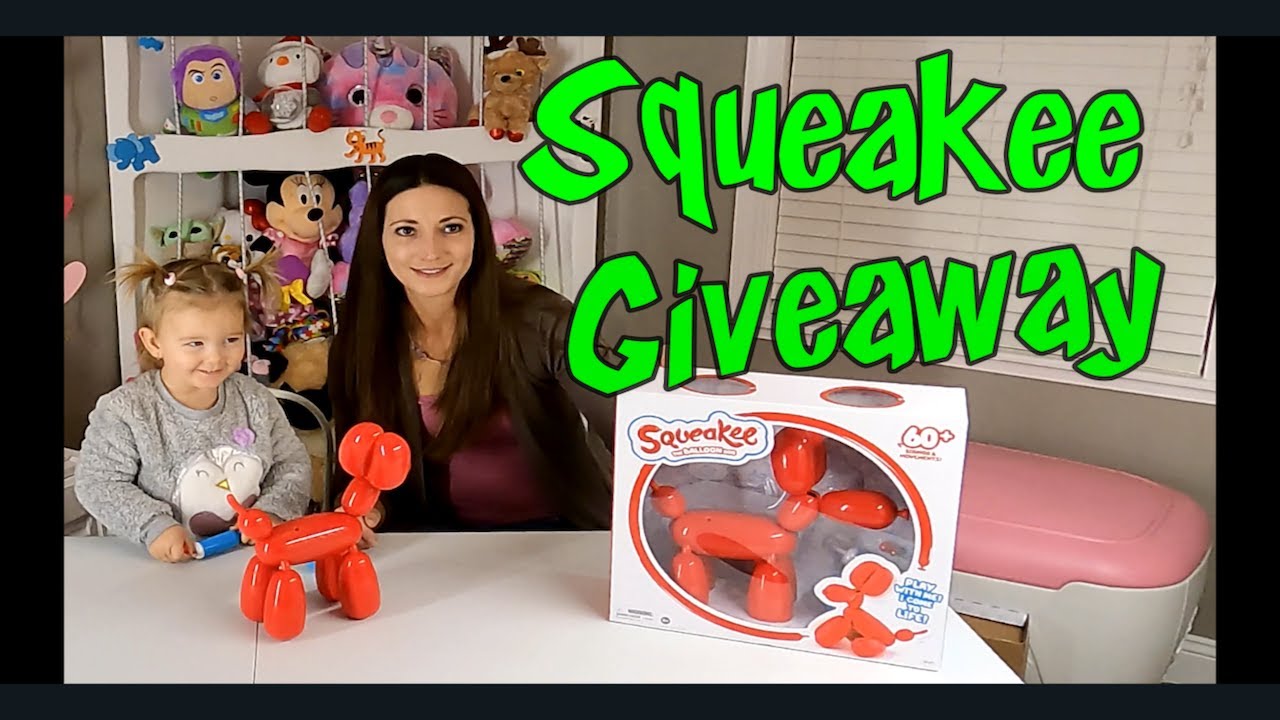 Squeakee Balloon Dog Review Giveaway