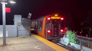 MBTA Orange Line departs Malden Center to Forest Hills