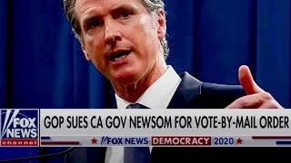 Republicans have declared all-out war on vote-by-mail, suing the
california government over its plans to mail out a ballot for november
general election ...