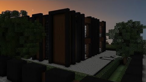 MODERN HOUSE1. MINI BLOCK CRAFT 3D. PART 2 TUTORIAL