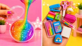 🎒✨ SO TINY, SO CUTE! Incredible Back To School Hacks by 123 GO!