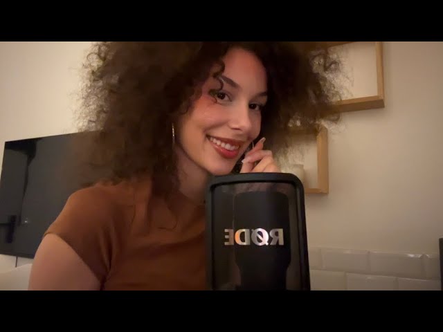 ASMR My First Video with New Mic (Testing Tingle Sensitivity) ✨💤