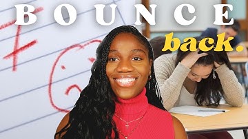 How to Bounce Back from a Bad Grade | Matiza Med