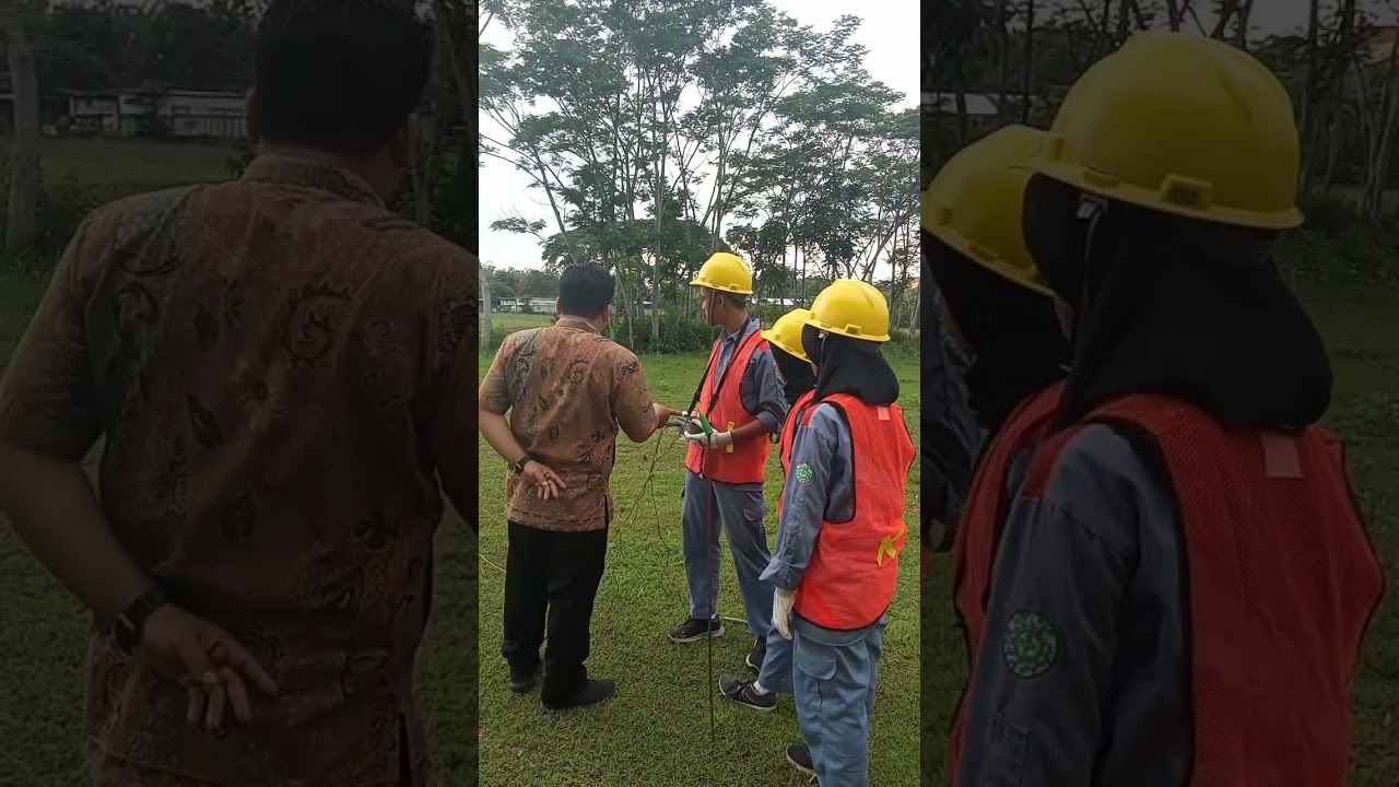 Cara ukur tahanan pentanahan menggunakan eart tester ..