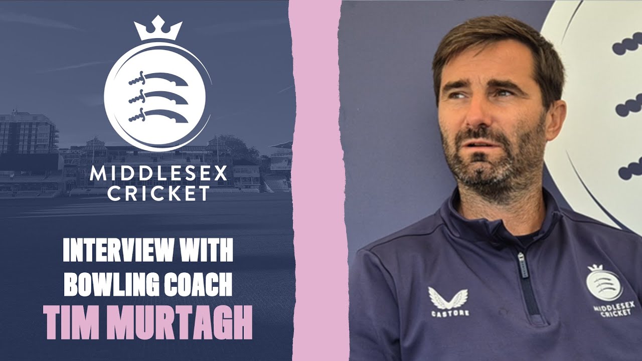 Tim Murtagh TIM MURTAGH AHEAD OF NORTHANTS CHAMPIONSHIP MATCH - YouTube