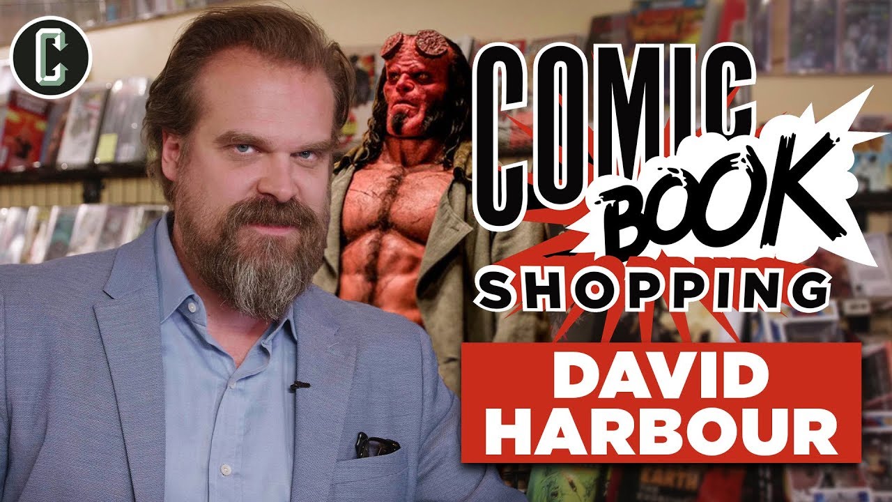 jedi council members Hellboy Star David Harbour Goes Comic Book Shopping, Talks Black Widow and Stranger Things