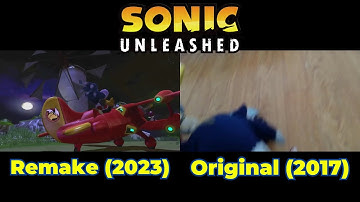 Sonic Unleashed plush part 6 Tails Rescued 2023 Remake VS Original 2017