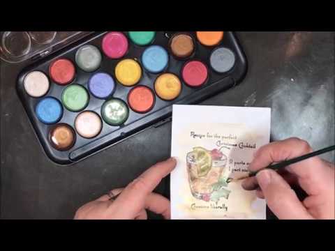 Tips and Ideas for Pearlescent Watercolours – Etchr Lab