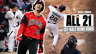 All 21 Of Miguel Vargas First-Half Home Runs Of 2026 Season Mlb