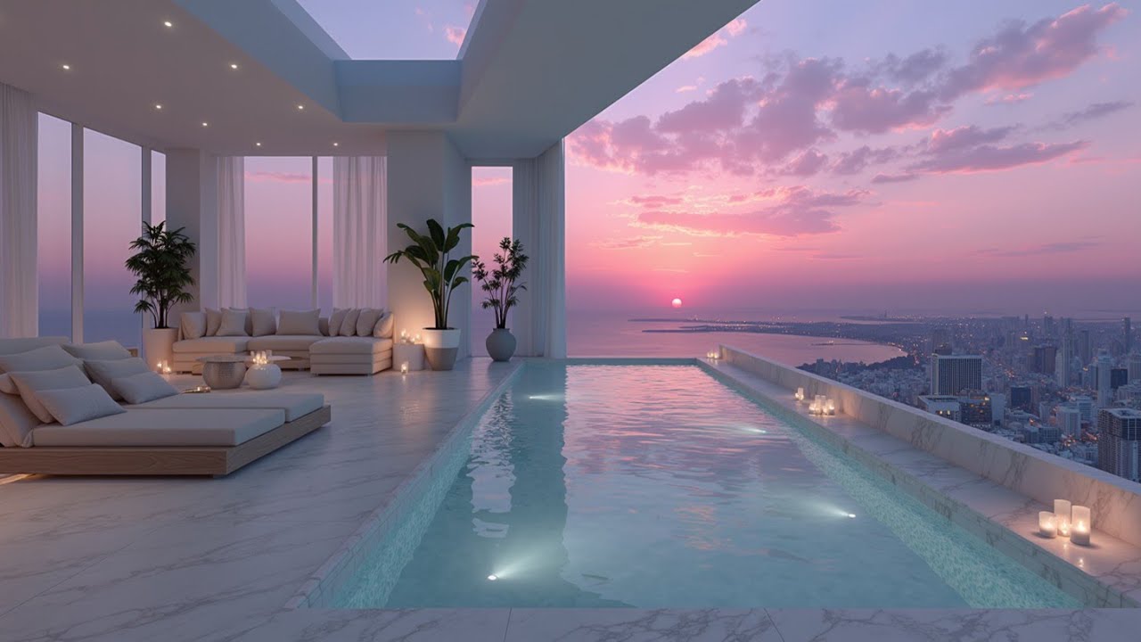 Luxury Lounge Music Deep House Mix ~ Закат у Бассейна, Чистый Релакс и Тропический Хаус