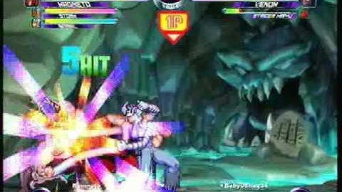MvC2 Online (360): Brett (MSSpiral) vs BabyOShaq34 (Strid/Aku/Ven) 12 .:3.3.10:.